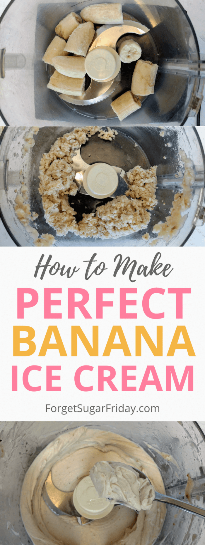 Learn the secrets to making perfect banana ice cream! Banana ice cream is an awesome sugar-free, dairy-free dessert. You'll love it!