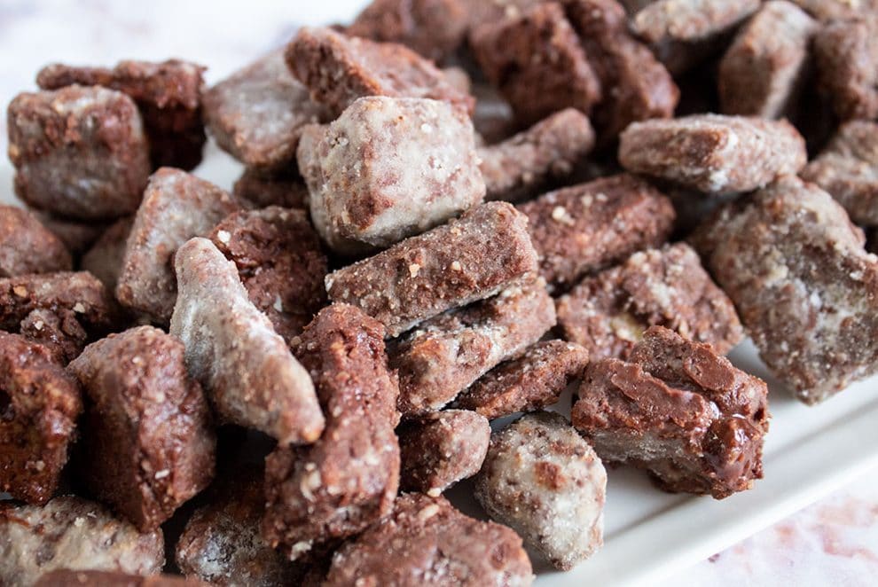 Keto Puppy Chow (aka Keto Muddy Buddies) ForgetSugar