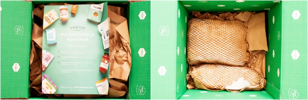 boxes from keto thrive market review side by side with packaging inside