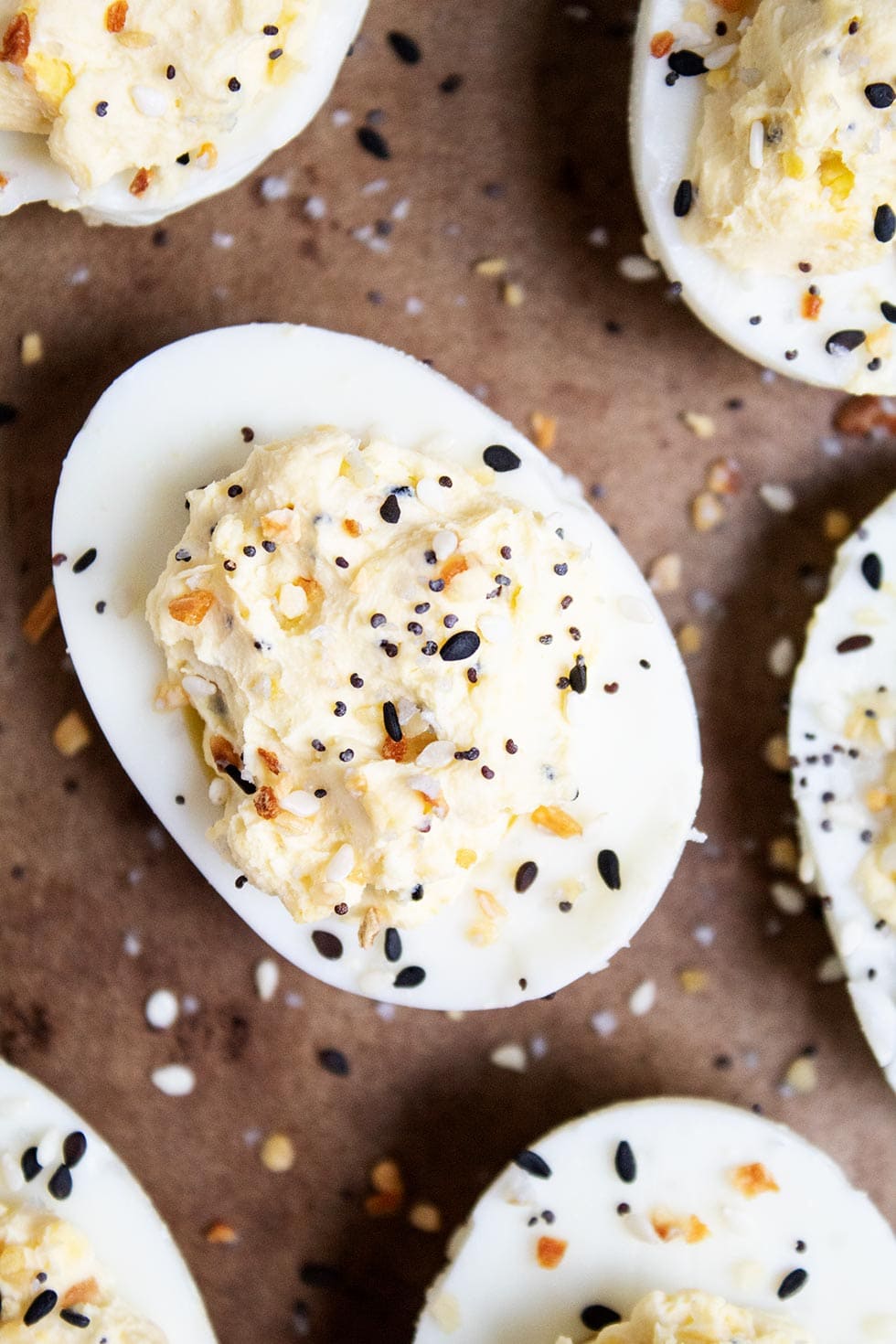 Bagel Deviled Eggs