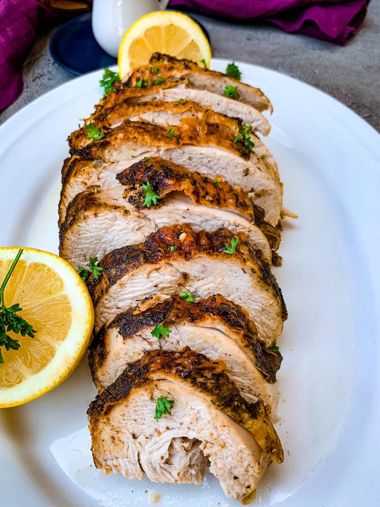 carnivore diet turkey breast on plate