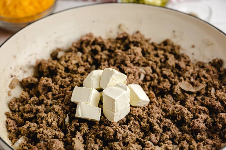 ground beef in bowl