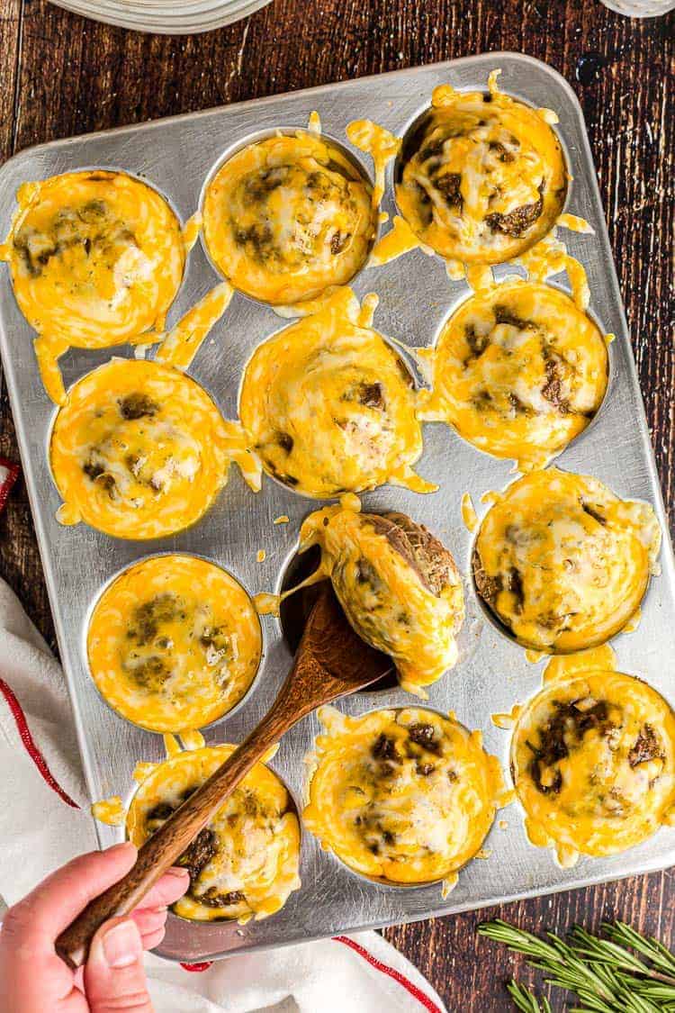 Keto Meatloaf Muffins Recipe {Cheesy!}