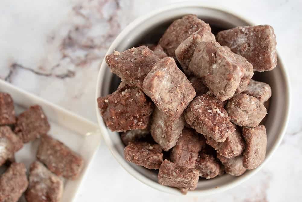 keto candy chocolate covered keto puppy chow